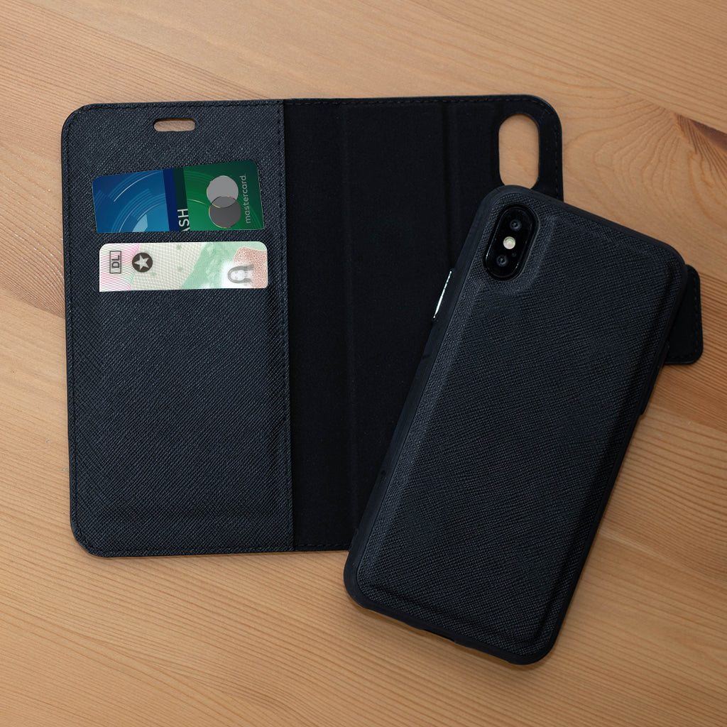 iPhone X / XS Magnetic Wallet Case - Broadway