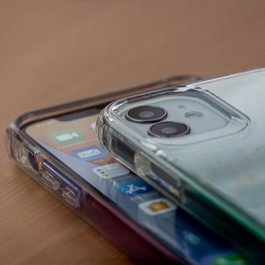 iPhone 11 Clear Case - Sparkle Glitter Design