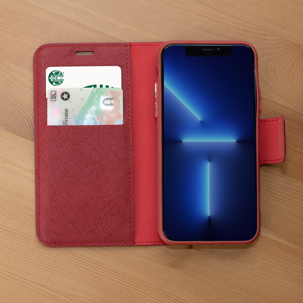 iPhone X / XS Magnetic Wallet Case - Broadway