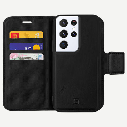 Samsung Galaxy S21 Ultra Folio Wallet Case - Bond I - Card Hodler