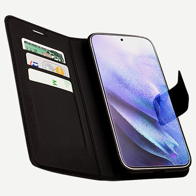 Samsung Galaxy S21 Plus Leather Wallet Case - Bond I