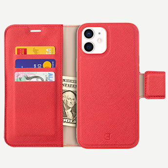 iPhone 12 Mini Folio Wallet Case - Broadway - Card Holder