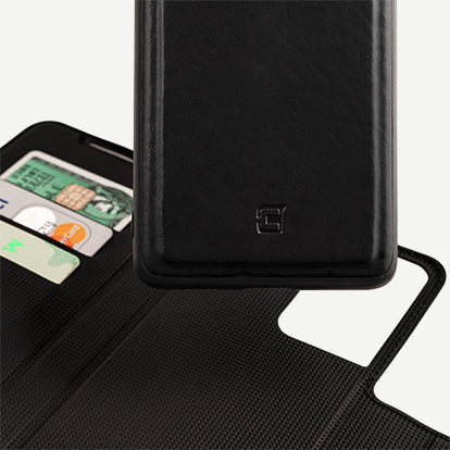 Samsung Galaxy S21 Leather Wallet Case - Bond I - Vegan Leather