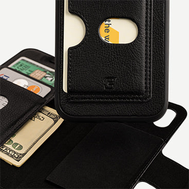 iPhone X / XS Wallet Case with Cardholder - Bond II