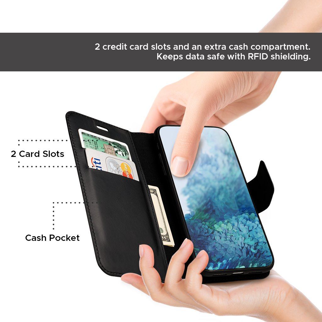 Samsung Galaxy S20 Wallet Case with Cardholder - Bond II