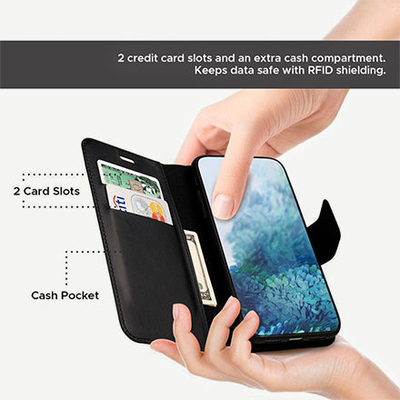 Samsung Galaxy S21 Ultra Magnetic Wallet Case - Bond II - Card Holder