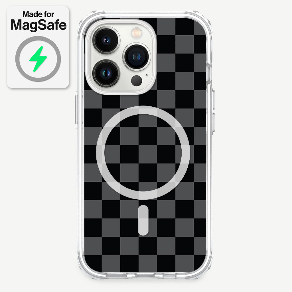 iPhone 13 Pro Max Case - Checkerboard Pattern Design