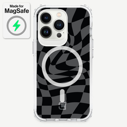 iPhone 12 Pro Max Case - Checkerboard Pattern Design