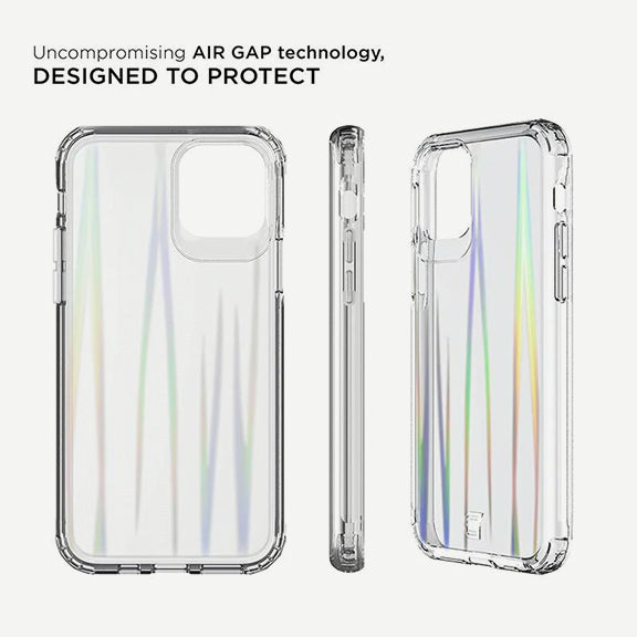iPhone 12 Mini Clear Case with MagSafe Prisma front back side