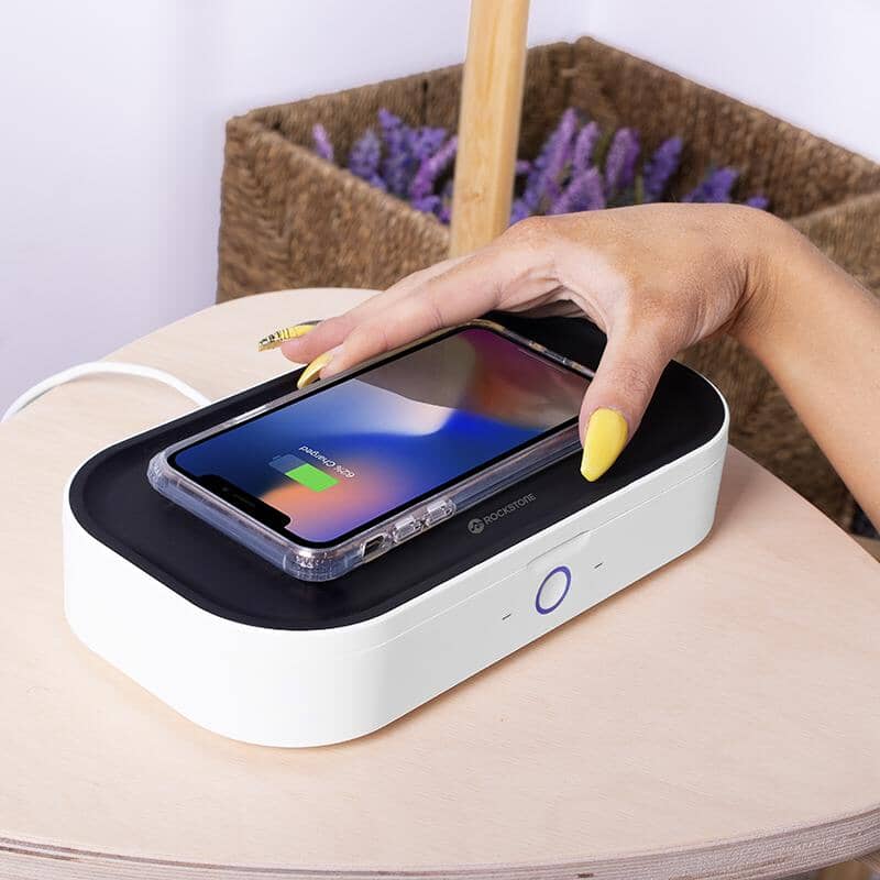 UV Sterilizer Box with Wireless Charger