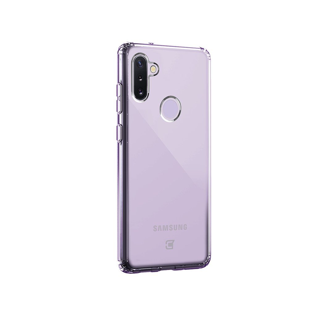 samsung a11 clear case - back & side