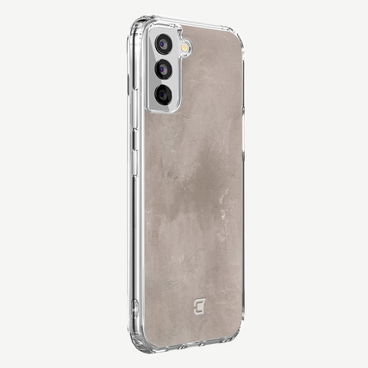 Samsung Galaxy S22 Plus Texture Phone Case - Concrete by Mandy | Caseco Inc. (Back-Side)