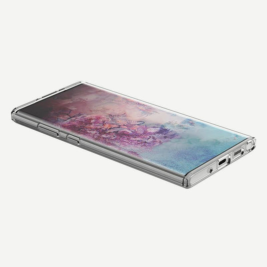 note 10 plus 5g clear case - side