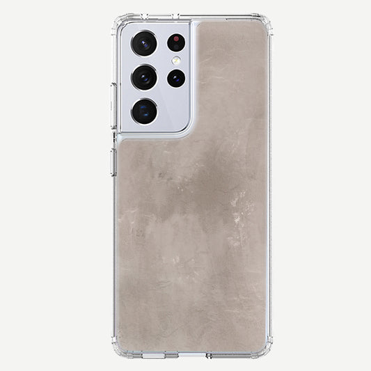 Samsung Galaxy S21 Ultra Texture Phone Case - Concrete by Mandy | Caseco Inc. (Back)