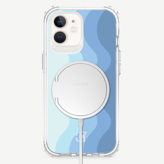 Blue Phone 12 Mini Wave Case