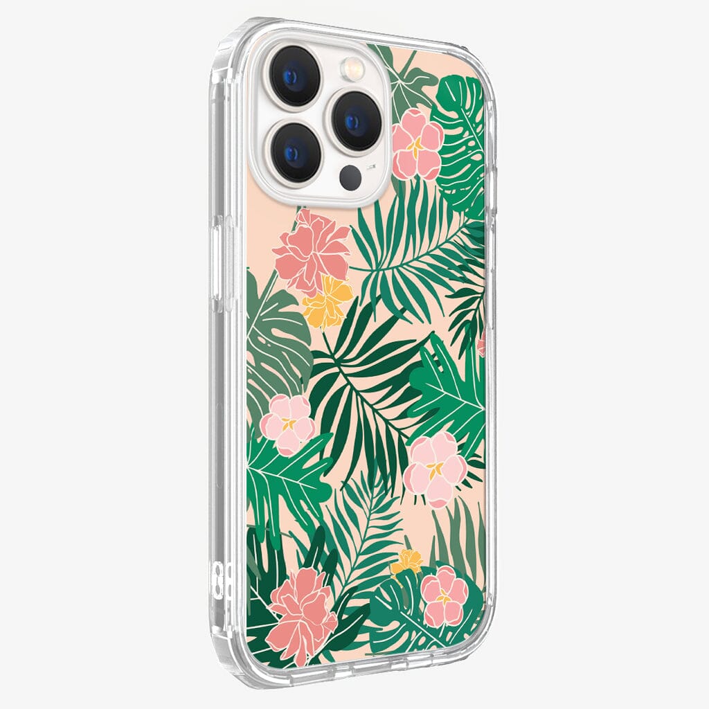 iPhone 13 Pro Max Case - Into the Jungle Floral Design