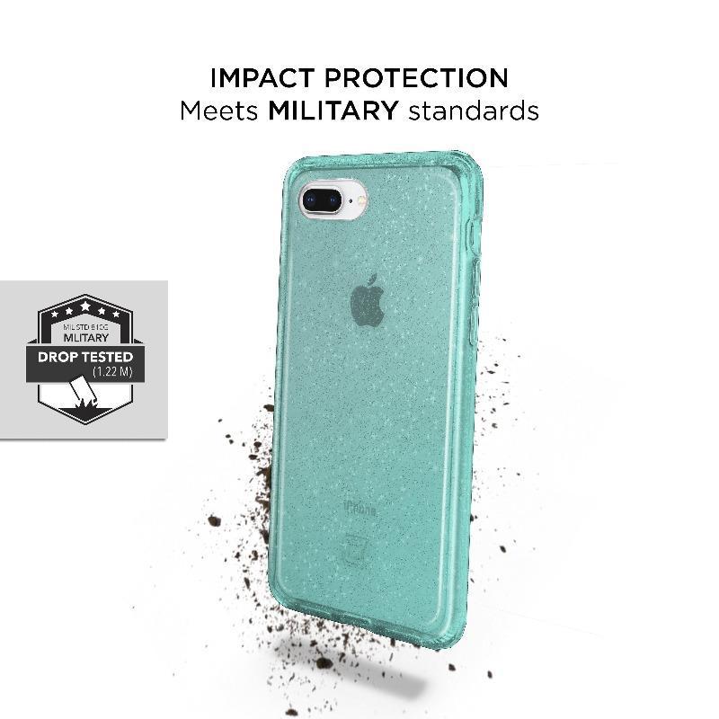 iphone 6s case clear - Teal Glam