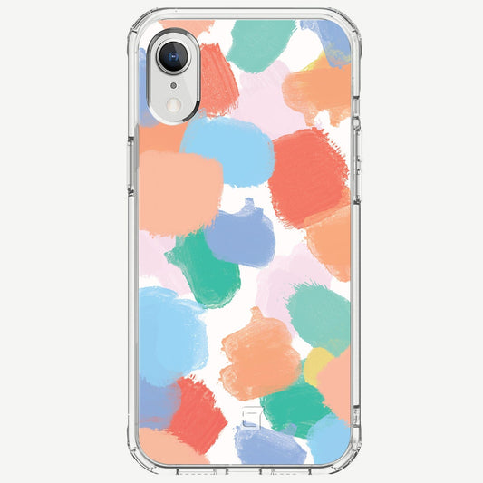 iPhone XR Case - Color Palette Art Design