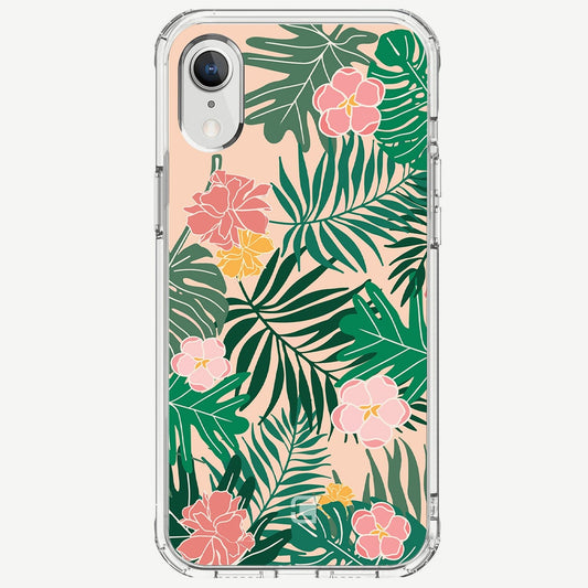 iPhone XR Case - Into the Jungle Floral Design