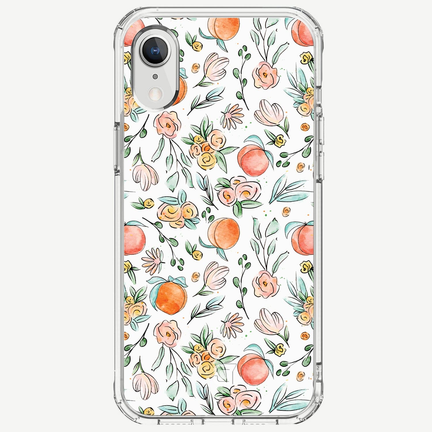 iPhone XR Case - Peachy Tropical Fruit Design