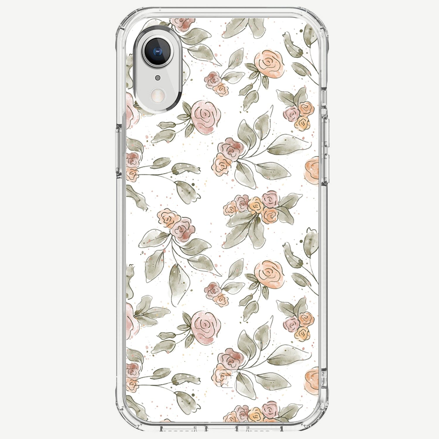 iPhone XR Case - Rosette Floral Design