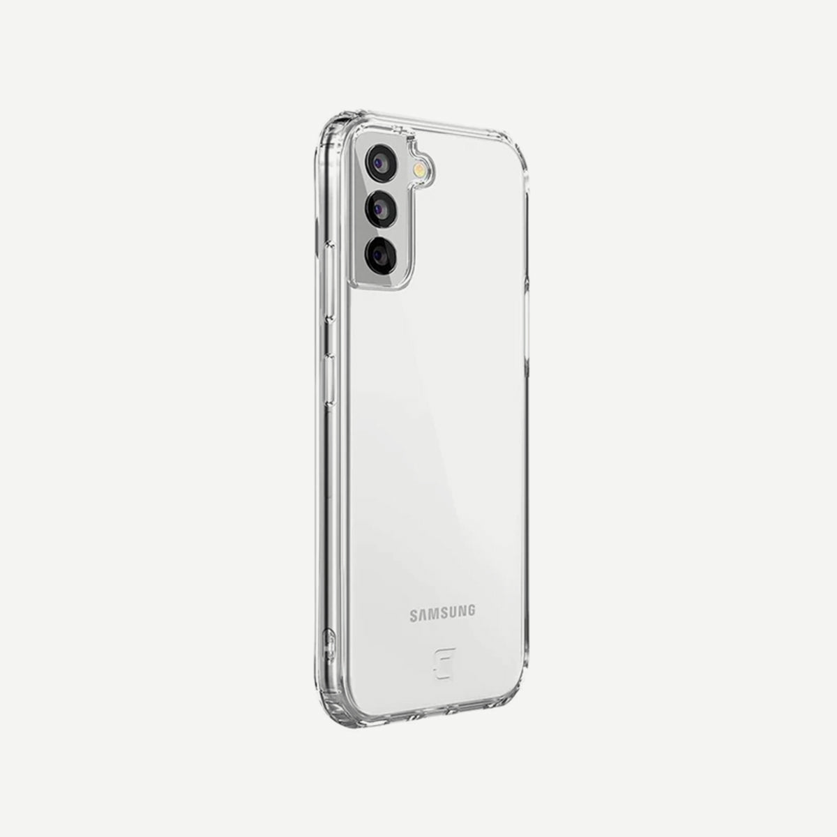 Clear Samsung Galaxy S21 Plus Phone Case side
