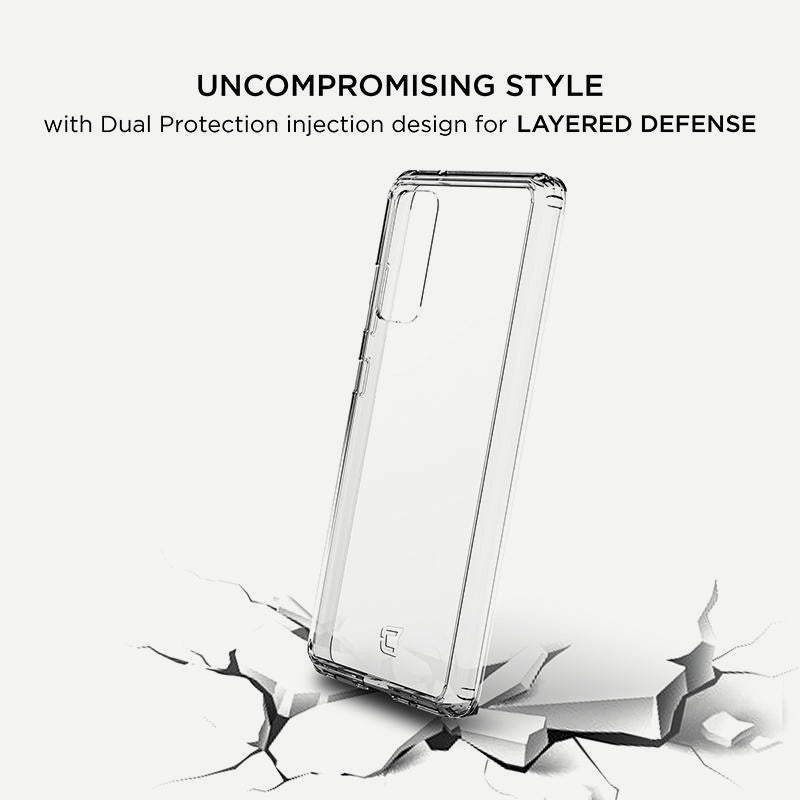 Clear Samsung Galaxy S21 Plus Phone Case dual protection