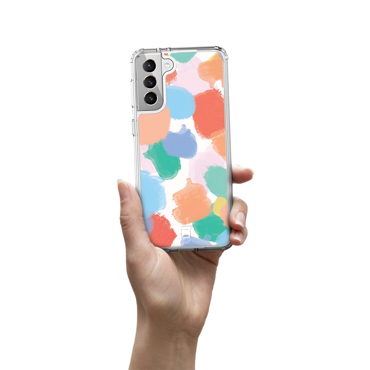 Samsung Galaxy S21 FE Case - Color Palette Art Design