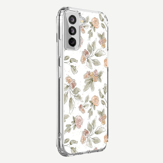 Samsung Galaxy S21 FE Case - Rosette Floral Design