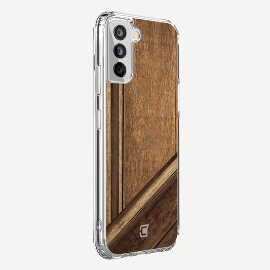 Samsung Galaxy S21 FE Case - Wood Pattern Design
