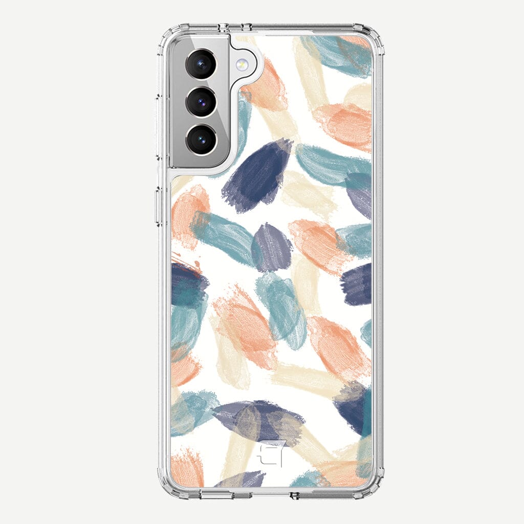 Samsung Galaxy S21 Case - Pastel Brush Stroke Art Design