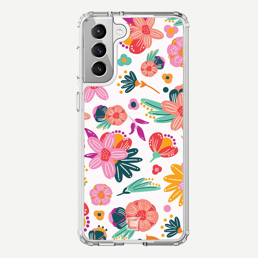 Samsung Galaxy S21 Case - Spring Flowers Design