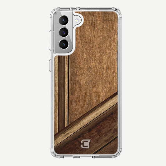 Samsung Galaxy S21 Case - Wood Pattern Design
