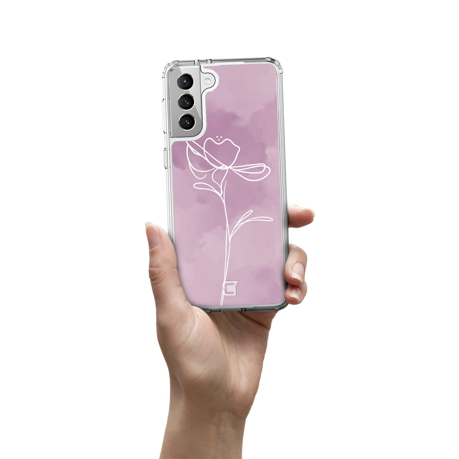 Samsung Galaxy S22 Plus Case - Lavender Purple Day Break Flower Design
