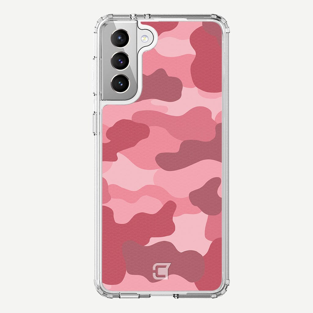Pink Samsung Galaxy S22 Plus Camo Case