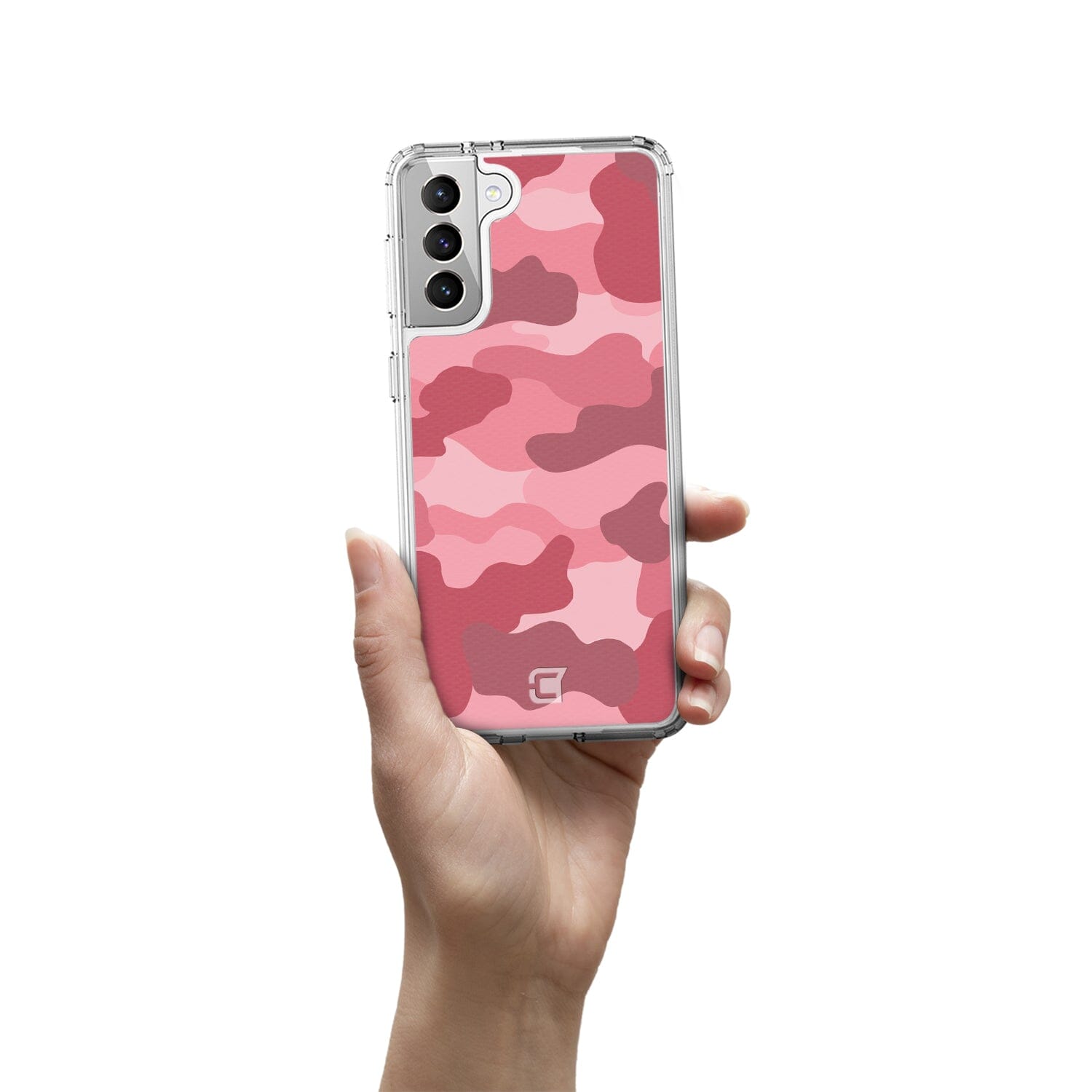 Pink Samsung Galaxy S22 Plus Camo Case